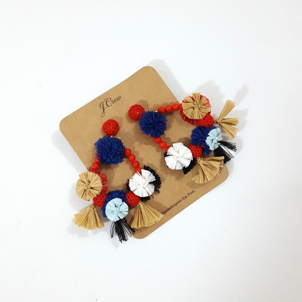 《J. Crew》Drop statement Earrings